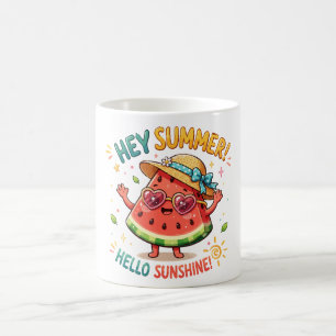 Mug Hé été Bonjour Soleil Pastèque