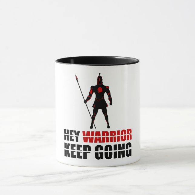 Mug Hé guerrier continue (Centre)