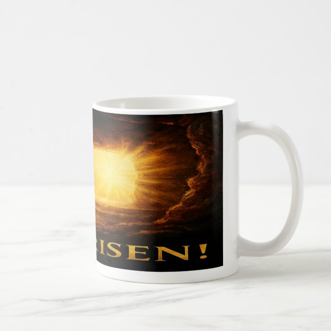 Mug “He Is Risen – Radiant Tomb Resurrection Mug” (Droite)