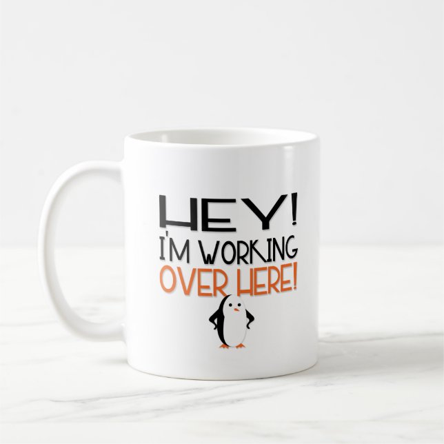 Mug Hé ! Je travaille ici ! (Gauche)