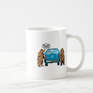 Mug Hé Regarde Un Menu Drôle Camping Campeur Randonnée