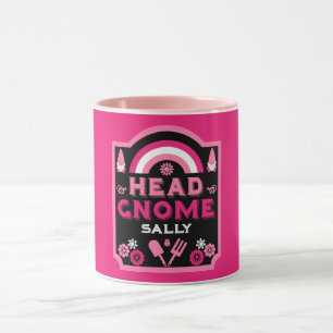 Mug Head Garden Gnome Gardener