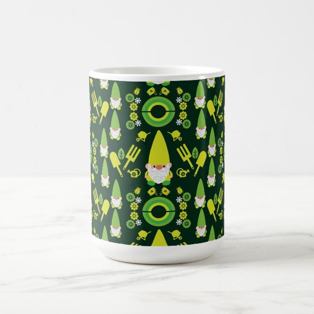 Mug Head Garden Gnome Gardener (Centre)