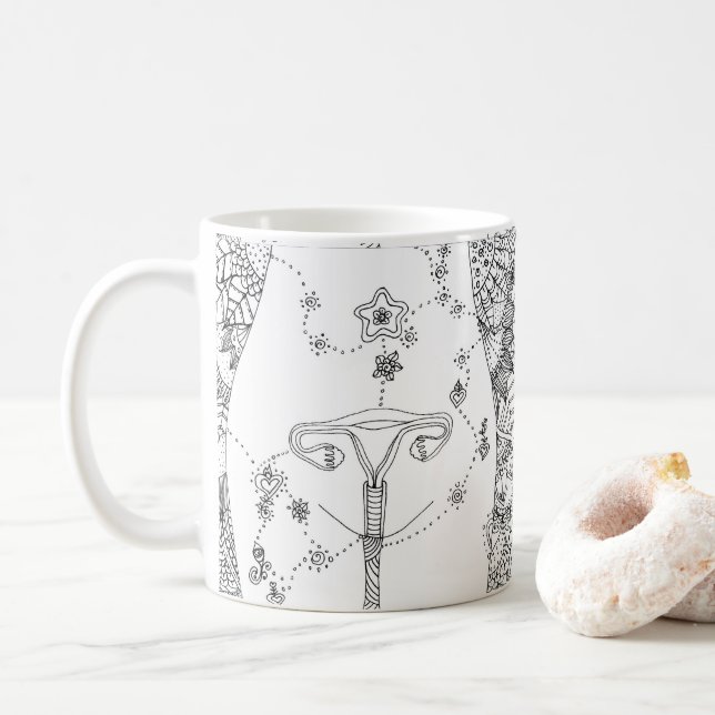Mug Healing of the uterus (Avec donut)
