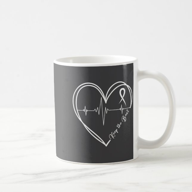 Mug Heart Disease Awareness Heartbeat Chd Wear Red Hea (Droite)