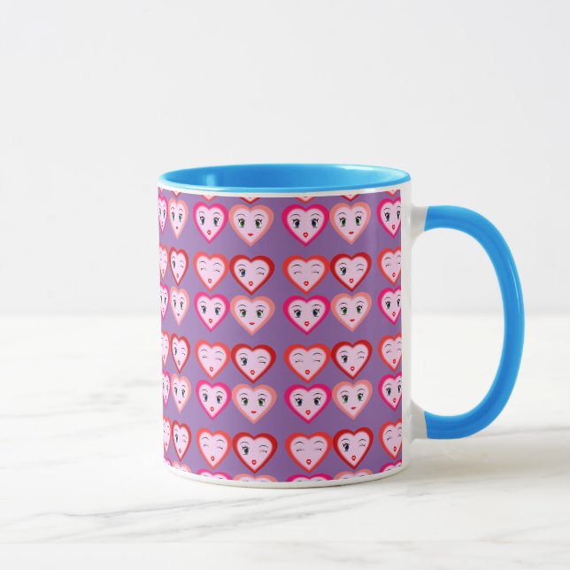 Mug Heart Emoji Emoticons Mode (Droite)