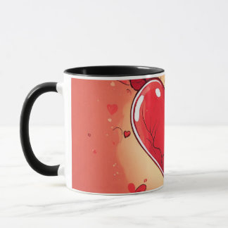 #mug #heart imprimer la mug "L'amour dans chaque s