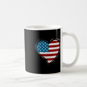 Mug Heart Memorial Day 25 mai Patriotic