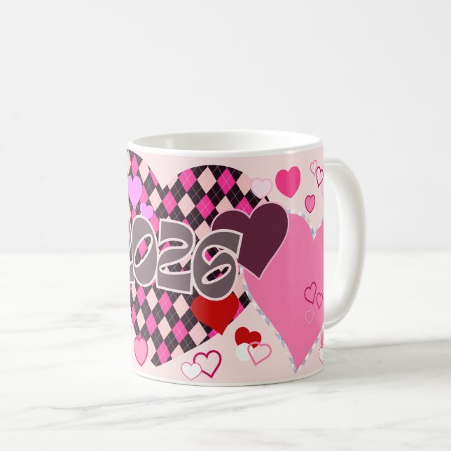 Mug Hearts Galore! (Devant droit)
