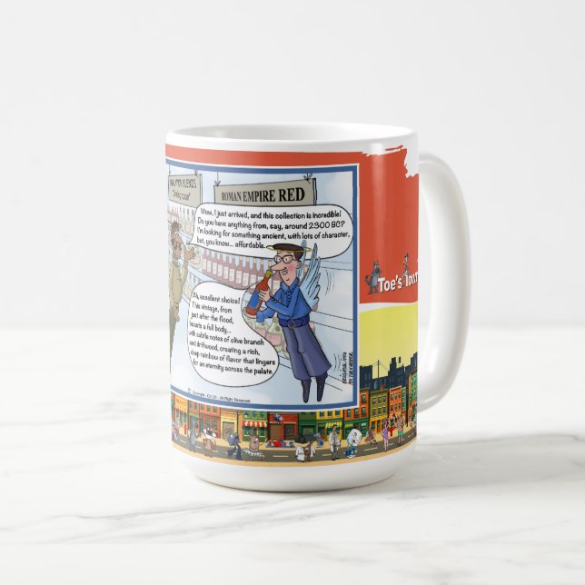 Mug Heavenly Reds | Absurd Wordplay Humor Classic (Devant droit)