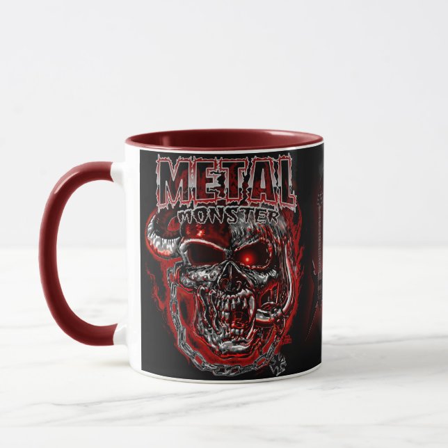 Mug Heavy metal Monster (Gauche)