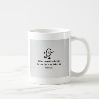 Mug Hébreux 12:1 Courons avec endurance...