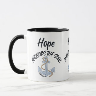 Mug Hébreux 6:19 KJV Bible Verse Deux Tones