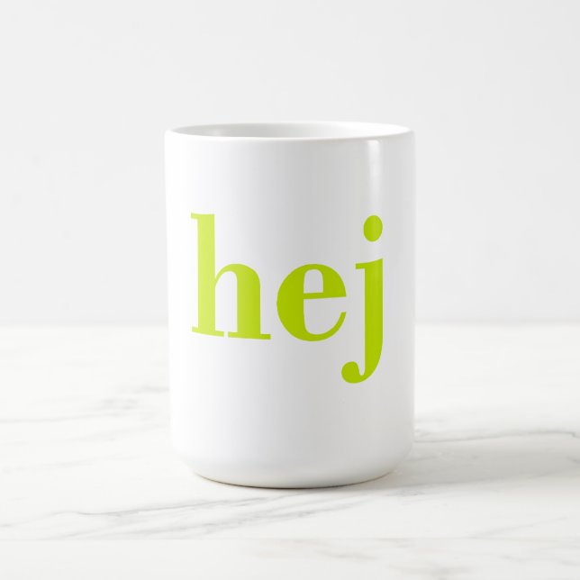 Mug Hej - Bonjour suédois (Centre)