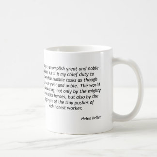 Mug Helen Keller - humiliez les tâches