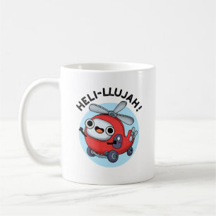 Mug Heli-llujah Funny Helicopter Pun