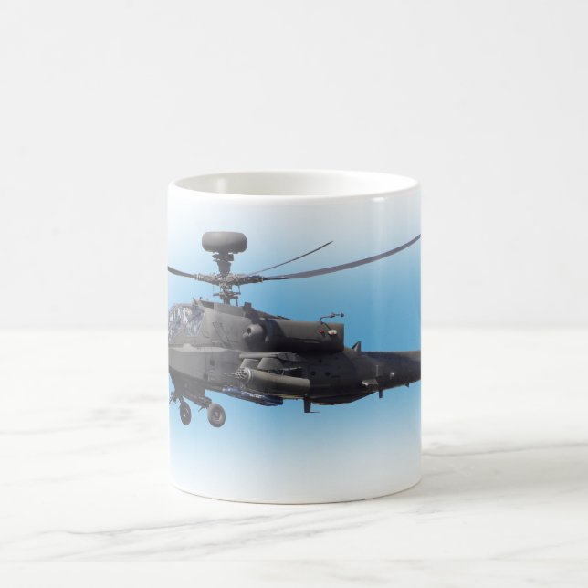 Mug Hélicoptère d'AH-64 Apache (Centre)