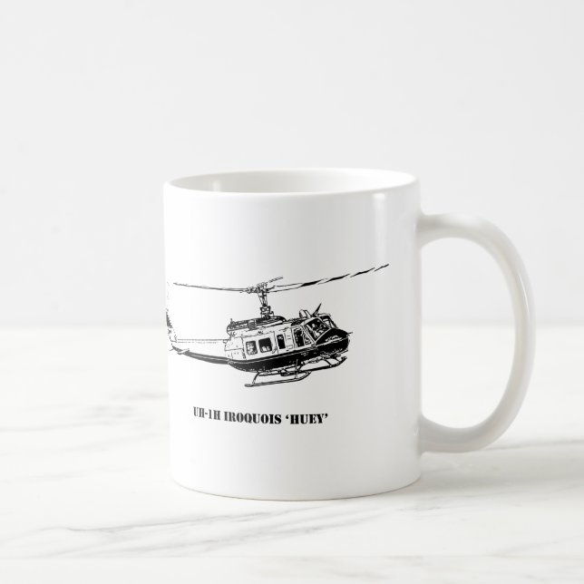 Mug Hélicoptère d'Iroquois d'UH-1H (Droite)