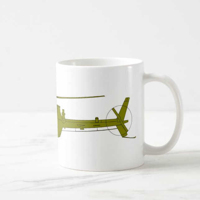 Mug Hélicoptère d'observation d'OH-58D (Droite)