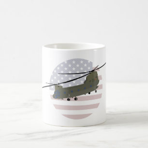 Mug Hélicoptère militaire CH-47 Chinook