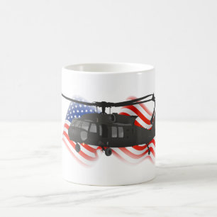 Mug Hélicoptère militaire patriotique