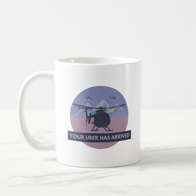Mug Hélicoptère pour oiseaux MH-6 (Gauche)