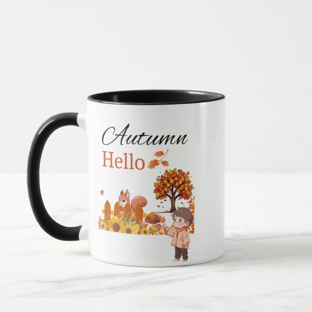 Mug Hello Automne (Gauche)