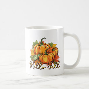 Mug Hello Fall - Cosy Citrouille Patch