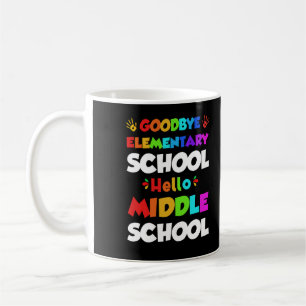 Mug Hello Middle School Graduation école élémentair