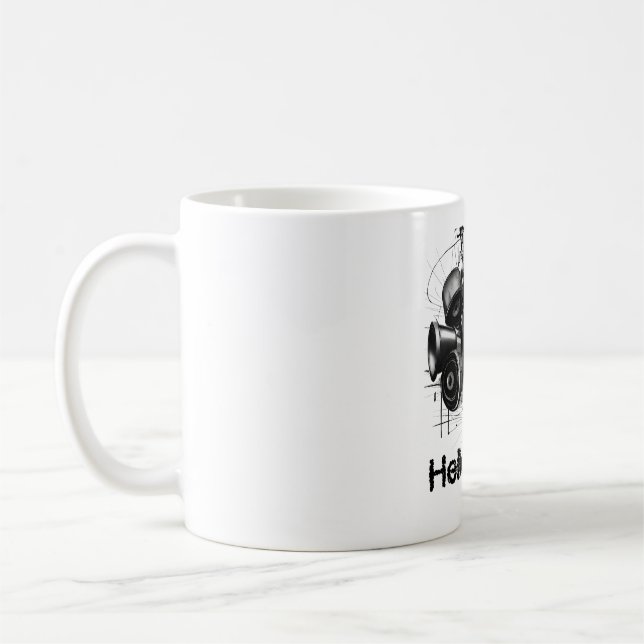 Mug hello music (Gauche)