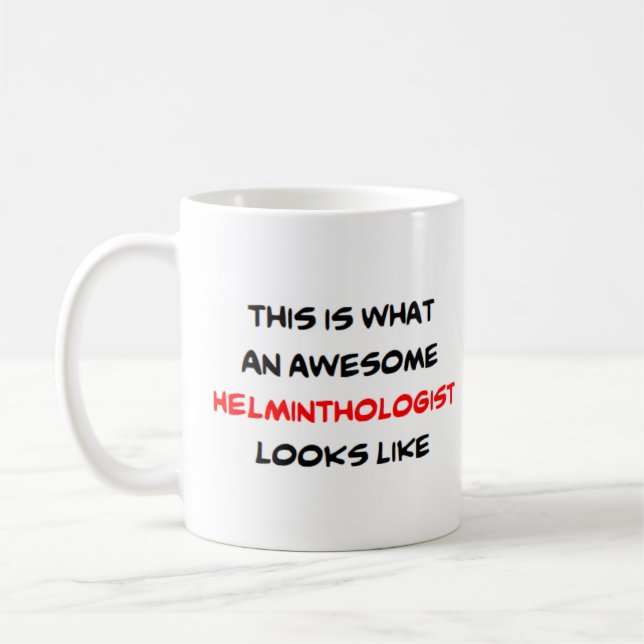 Mug helminthologue, génial (Gauche)