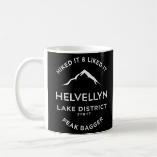 Mug Helvellyn Lake District Peak Bagging