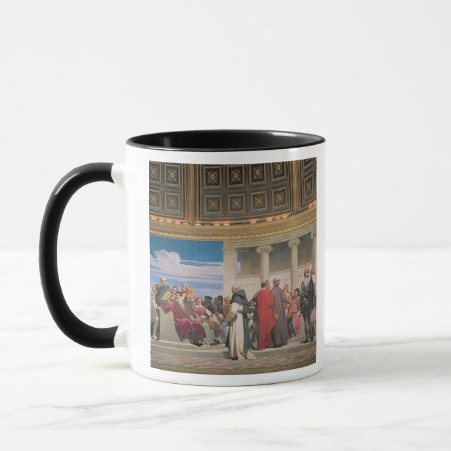 Mug Hémicycle : Artistes de tous les âges, détail du (Gauche)