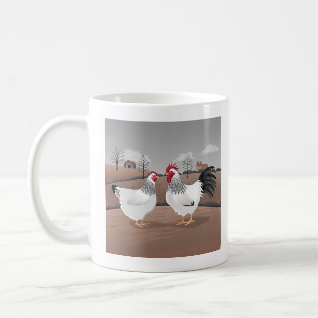 Mug Hen & Rooster (Gauche)