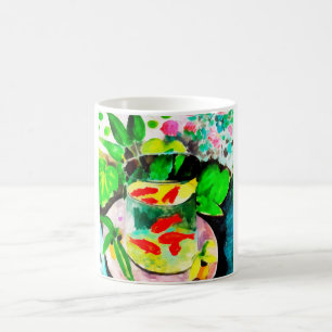 Mug Henri Matisse, Le poisson rouge, dessin numérique