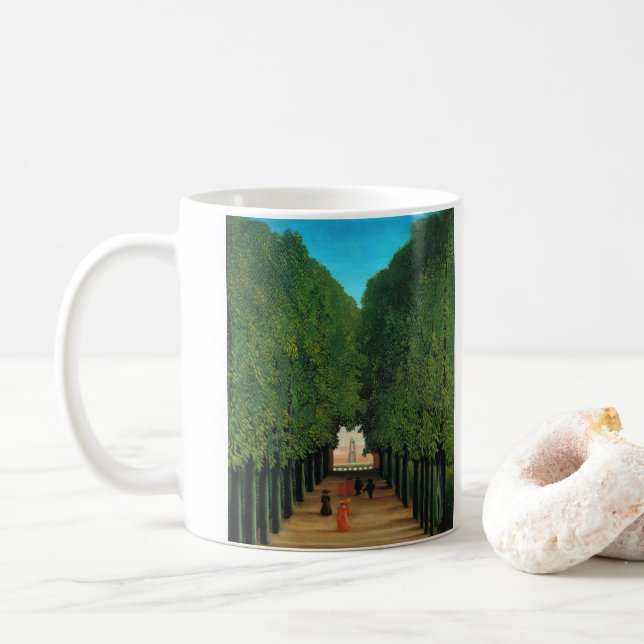 Mug Henri Rousseau, Avenue dans le Parc à Saint Cloud (Avec donut)