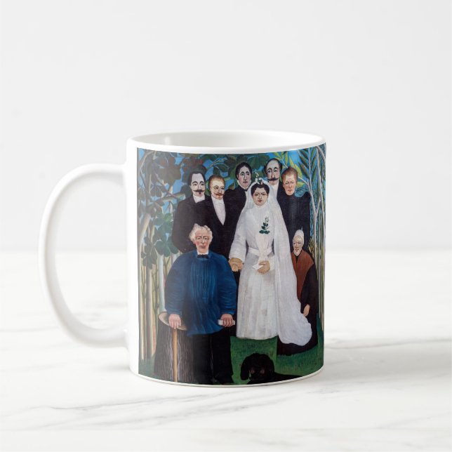 Mug Henri Rousseau - La fête de mariage (Gauche)