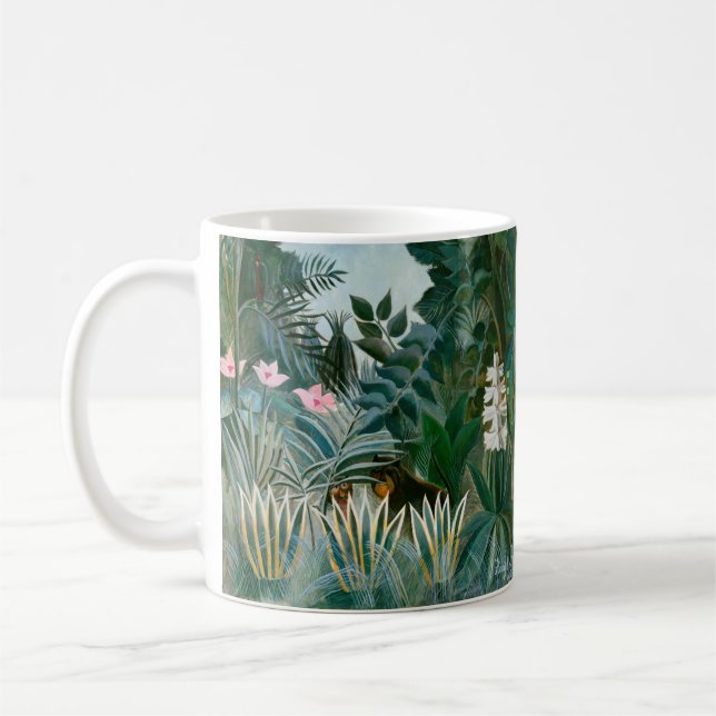 Mug Henri Rousseau - La jungle équatoriale (Gauche)