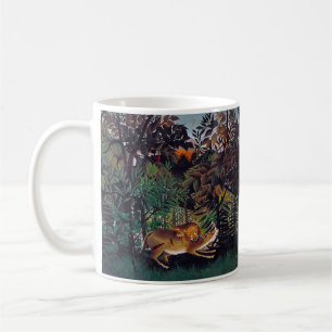 Mug Henri Rousseau - Le lion affamé