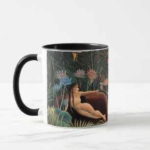 Mug Henri Rousseau Le rêve Jungle Fleurs Surréalisme