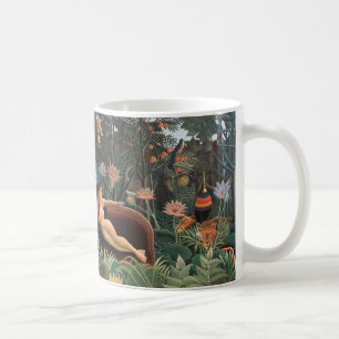 Mug Henri Rousseau Le rêve Jungle Fleurs Surréalisme