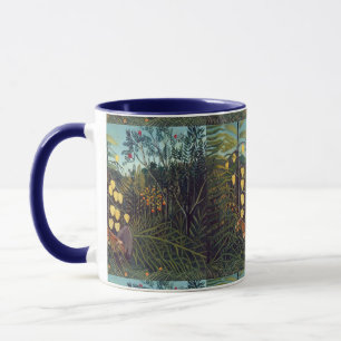 Mug Henri Rousseau Lutte entre Tiger et Bull