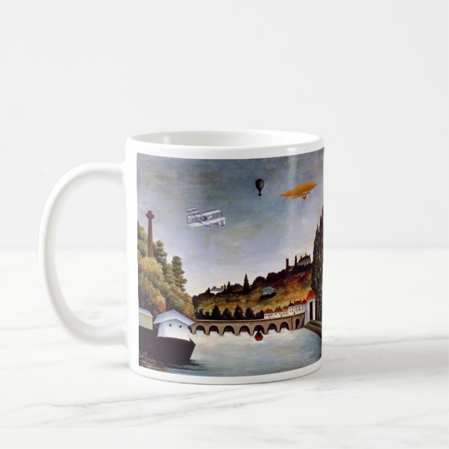 Mug Henri Rousseau - Pont de Sèvres et collines de Cla (Gauche)