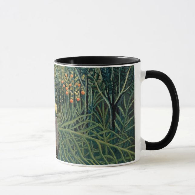 Mug Henri Rousseau - Tigre et buffle en lutte (Droite)