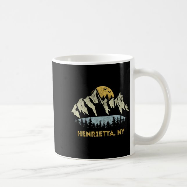 Mug Henrietta New York Mountain Sunset Sunrise Ny  (Droite)