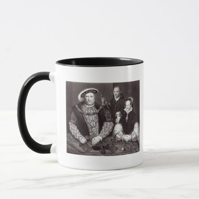 Mug Henry VIII, sa fille Queen Mary (Gauche)