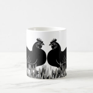 Mug Hens~Silhouette