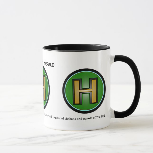 MUG HÉRAUT DE VILLE DE HUB (Droite)