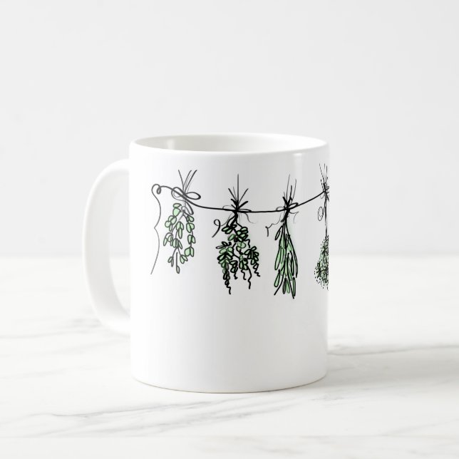 Mug Herbes du jardin (Devant gauche)