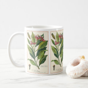 Mug Herbes et épices alimentaires vintage, plante de c